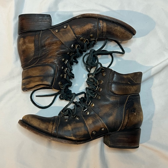 Freebird by Steven Gage Distressed Leather Boots | 9 - Picture 6 of 10